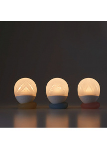 Masażer kąpielowy i lampka 2w1 - Iroha by Tenga Ukidama Bath Light & Massager Hana