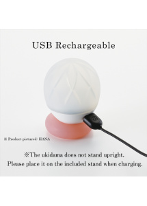 Masażer kąpielowy i lampka 2w1 - Iroha by Tenga Ukidama Bath Light & Massager Hoshi