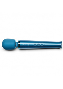 Masażer - Le Wand  Petite Rechargeable Vibrating Massager Niebieski