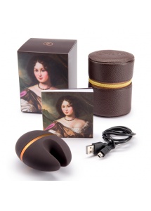 Luksusowy Masażer łechtaczki - Coco de Mer Nell Pleasure Seed Vibrator Brown  