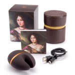 Luksusowy Masażer łechtaczki - Coco de Mer Nell Pleasure Seed Vibrator Brown  