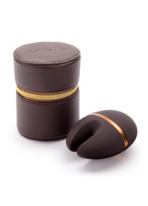 Luksusowy Masażer łechtaczki - Coco de Mer Nell Pleasure Seed Vibrator Brown  