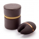 Luksusowy Masażer łechtaczki - Coco de Mer Nell Pleasure Seed Vibrator Brown  