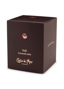 Luksusowy Masażer łechtaczki - Coco de Mer Nell Pleasure Seed Vibrator Brown  