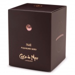 Luksusowy Masażer łechtaczki - Coco de Mer Nell Pleasure Seed Vibrator Brown  