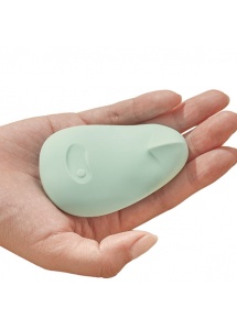 Masażer łechtaczki - Dame Products Pom Flexible Vibrator   Zielony