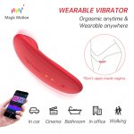 Masażer łechtaczki do majteczek z aplikacją - Magic Motion Nyx Smart Panty Vibrator  