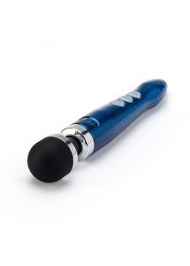 Masażer łechtaczki - Doxy Die Cast 3R Rechargeable Wand Massager Blue Flame  