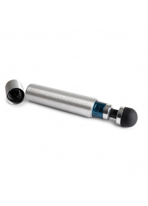 Masażer łechtaczki - Doxy Die Cast 3R Rechargeable Wand Massager Blue Flame  