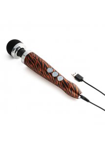 Masażer łechtaczki - Doxy Die Cast 3R Rechargeable Wand Massager Tiger