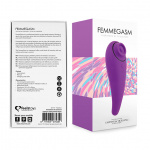 Masażer łechtaczki - FeelzToys FemmeGasm Tapping & Tickling   Fioletowy
