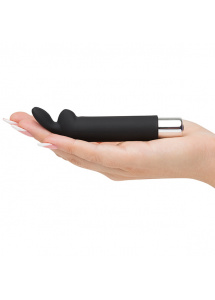 Masażer łechtaczki - Fifty Shades of Grey Greedy Girl Rechargeable Bullet Rabbit Vibrator  