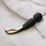 Masażer łechtaczki i ciała - Lelo Smart Wand 2 Massager Large   Czarny