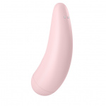 Masażer łechtaczki i punktu G sterowany aplikacją - Satisfyer Curvy 2+ Różowy