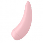 Masażer łechtaczki i punktu G sterowany aplikacją - Satisfyer Curvy 2+ Różowy