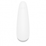 Masażer łechtaczki i punktu G sterowany aplikacją - Satisfyer Curvy 2+ Biały