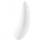 Masażer łechtaczki i punktu G sterowany aplikacją - Satisfyer Curvy 2+ Biały