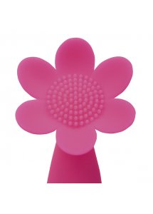 Masażer łechtaczki jak kwiat - FeelzToys Daisy Joy Lay-On Vibrator   Różowy