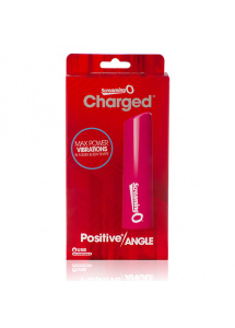 Masażer łechtaczki ładowany - The Screaming O Positive Angle   Różowy