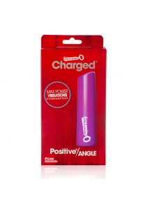 Masażer łechtaczki ładowany - The Screaming O Positive Angle   Fioletowy