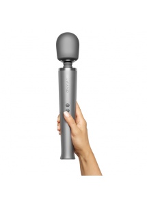 Masażer łechtaczki - Le Wand Rechargeable Massager  Szary