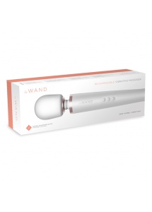 Masażer łechtaczki - Le Wand Rechargeable Massager  Biały