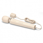 Masażer łechtaczki - Le Wand Powerful Plug-In Vibrating Massager   Kremowy