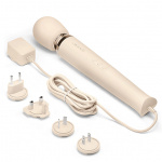 Masażer łechtaczki - Le Wand Powerful Plug-In Vibrating Massager   Kremowy