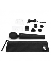 Masażer łechtaczki - Le Wand Rechargeable Massager  Czarny