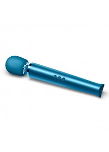 Masażer łechtaczki - Le Wand Rechargeable Massager  Niebieski