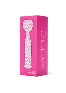 Masażer łechtaczki serduszko - Lovelife Wanderlust Wand Vibe - serce
