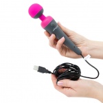 Masażer łechtaczki - PalmPower Plug & Play Wand Massager  