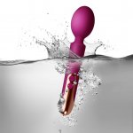 Masażer łechtaczki różdżka - Rocks-Off Oriel Rechargeable Wand Fuchsia  