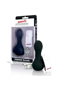 Masażer łechtaczki - The Screaming O Charged Moove Remote Control Vibe  Czarny
