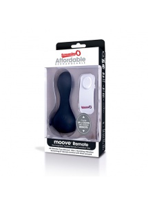 Masażer łechtaczki - The Screaming O Charged Moove Remote Control Vibe  Czarny