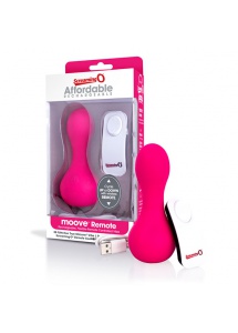 Masażer łechtaczki - The Screaming O Charged Moove Remote Control Vibe  Różowy