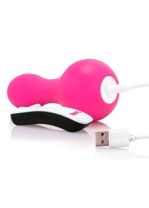 Masażer łechtaczki - The Screaming O Charged Moove Remote Control Vibe  Różowy