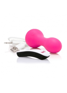 Masażer łechtaczki - The Screaming O Charged Moove Remote Control Vibe  Różowy