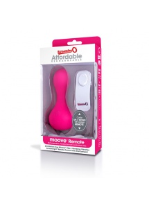 Masażer łechtaczki - The Screaming O Charged Moove Remote Control Vibe  Różowy
