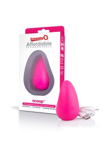 Masażer łechtaczki - The Screaming O Charged Scoop Vibe  Różowy