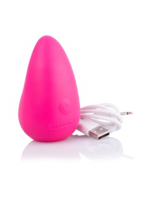 Masażer łechtaczki - The Screaming O Charged Scoop Vibe  Różowy