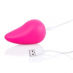 Masażer łechtaczki - The Screaming O Charged Scoop Vibe  Różowy