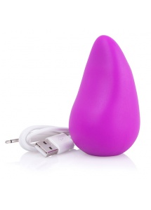 Masażer łechtaczki - The Screaming O Charged Scoop Vibe  Fioletowy