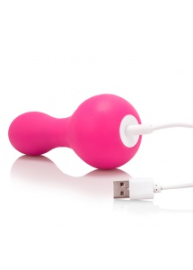 Masażer łechtaczki - The Screaming O Charged Affordable Rechargeable Moove Vibe  Różowy