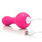 Masażer łechtaczki - The Screaming O Charged Affordable Rechargeable Moove Vibe  Różowy