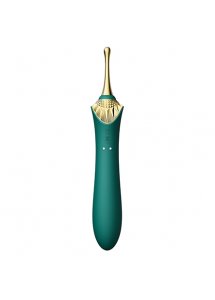 Masażer łechtaczki wibrator - Zalo Bess Vibrator   Zielony