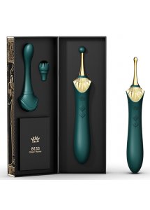 Masażer łechtaczki wibrator - Zalo Bess Vibrator   Zielony