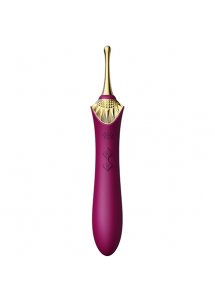 Masażer łechtaczki wibrator - Zalo Bess Vibrator   Fioletowy