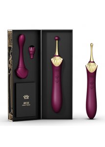 Masażer łechtaczki wibrator - Zalo Bess Vibrator   Fioletowy