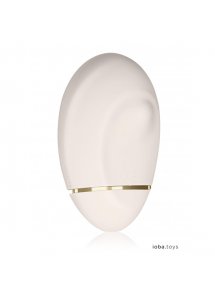 Masażer łechtaczki z ruchomą kulką - Ioba OhMyG Clitoral Stimulator Biały